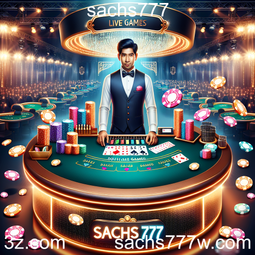 Experimente a Emoção do Cassino ao Vivo no Sachs777